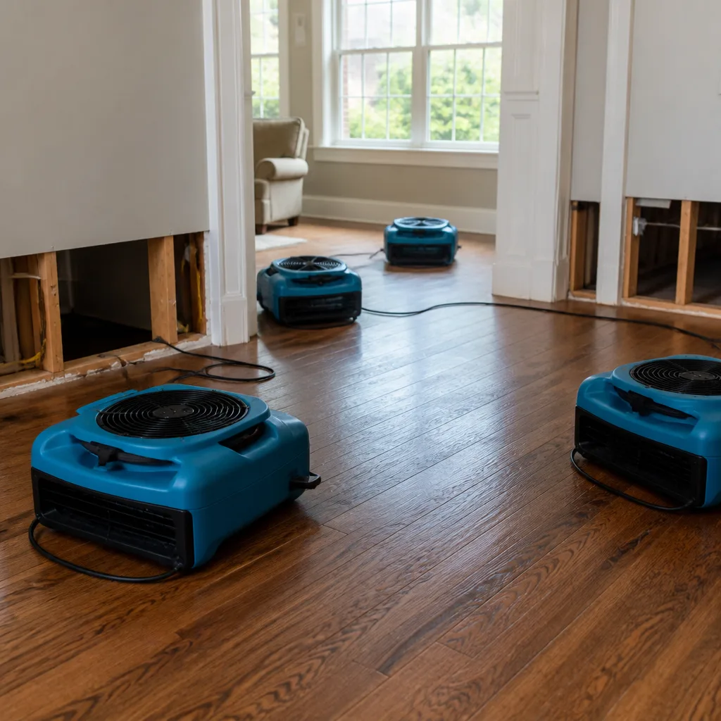 Water damage drying